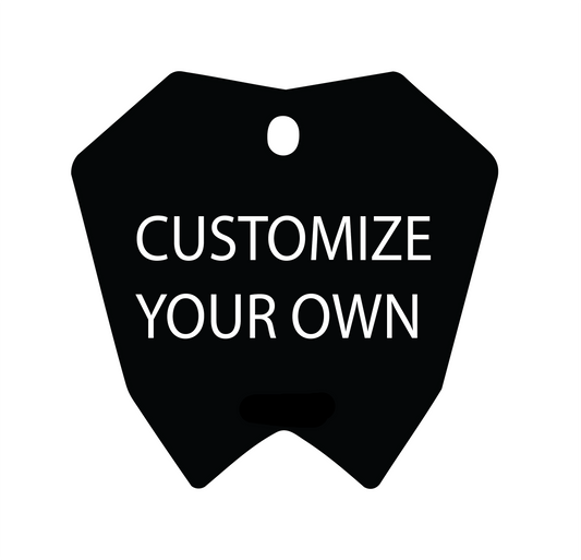 ETM RTR/LITE front plate decal