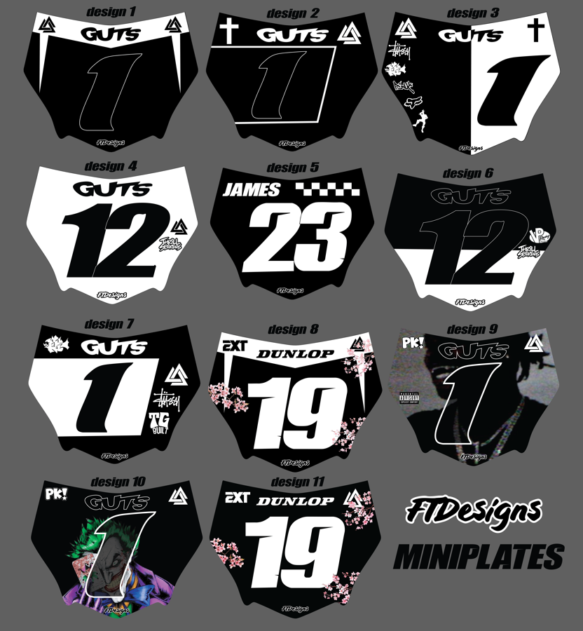 Motocutz Miniplates
