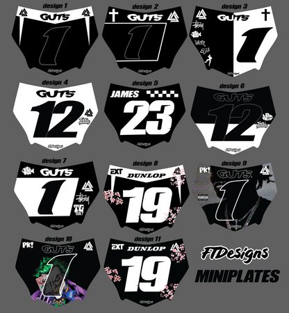 Motocutz Miniplates