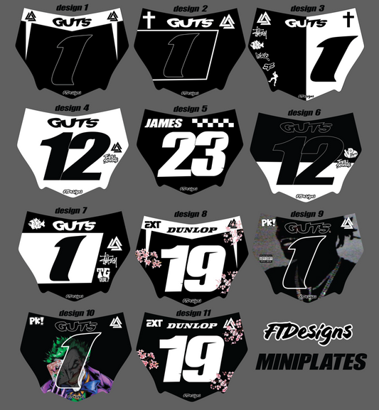 Motocutz Miniplates