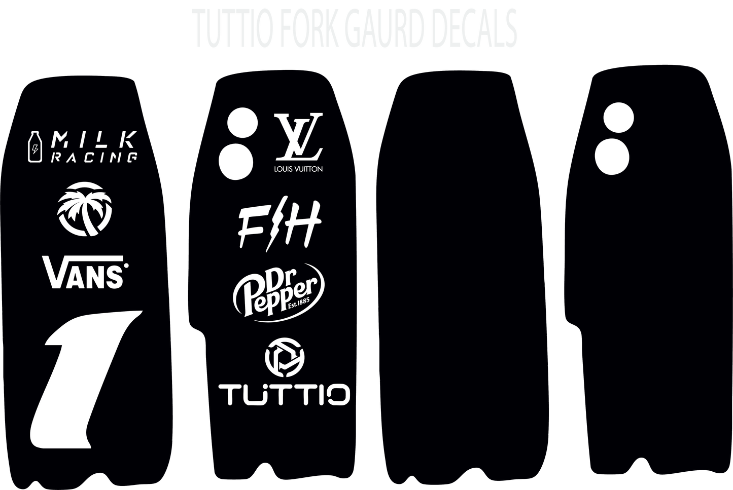 Tuttio Fork Gaurd Decals