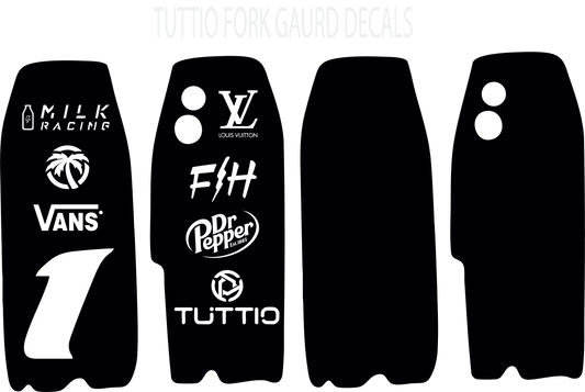 Tuttio Fork Gaurd Decals
