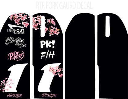 RTR Fork Gaurd Decals